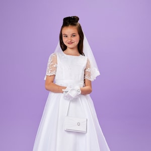 Shannon Short Sleeve Holy Communion Dress image 1