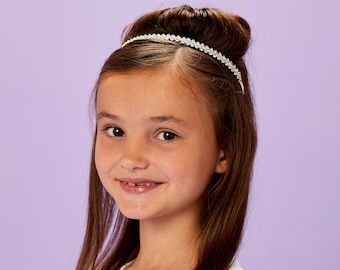 Matilda Diamante Tiara/Headband Communion/ Flower Girl