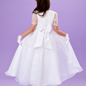 Shannon Short Sleeve Holy Communion Dress image 2