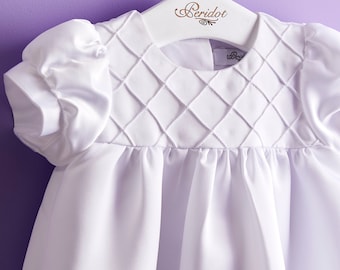 Christening Robe and Bonnet 2 Pc Set- Jemima