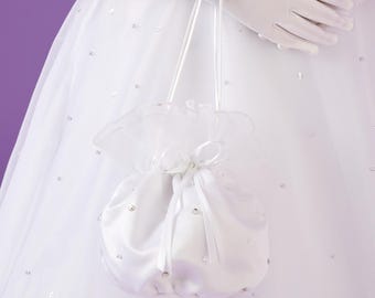 Athena Holy Communion Soft Dolly Bag White