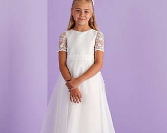 Melissa Ivory Ankle Length Holy Communion Dress