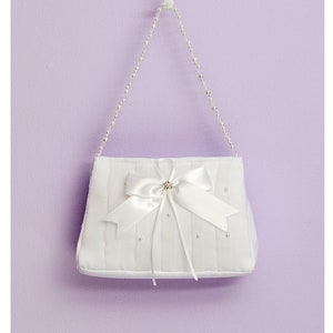 Rubin Perlen Griff Heilige Kommunion Tasche