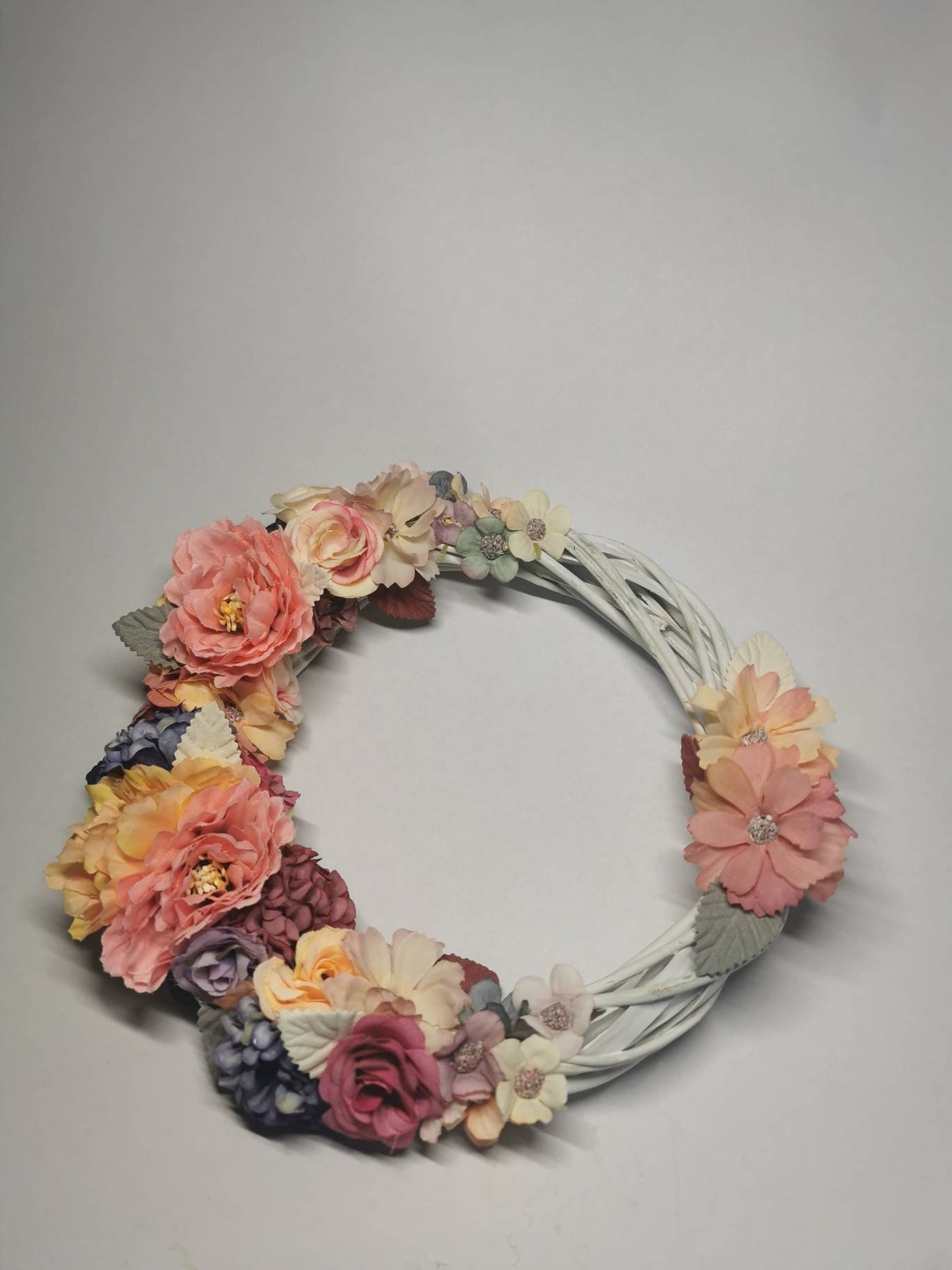 Floral wreath/Wall decor/Wall hanging/Everyday wreath/Room Etsy