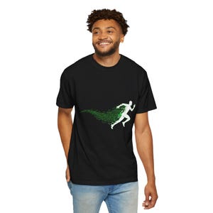 Binary Code Runner Shirt – Cyberpunk Performance Tee image 2