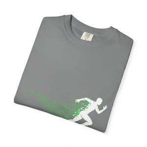 Binary Code Runner Shirt – Cyberpunk Performance Tee image 7