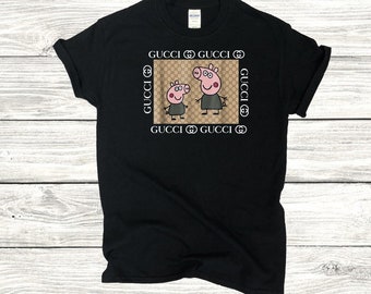 Peppa gucci shirt | Etsy