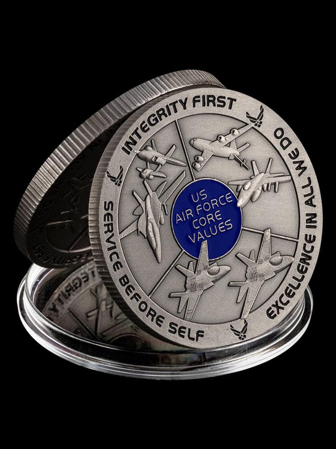 Air Force Core Values Challenge Coin - Etsy