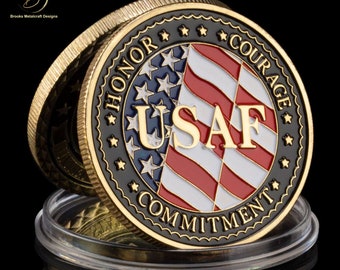 Air Force Veteran Challenge Coin