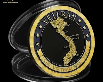 Vietnam Veteran Challenge Coin