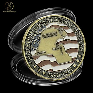Operation Desert Storm Veteran Challenge Coin