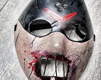 JASON vs HANNIBAL hand painted mask