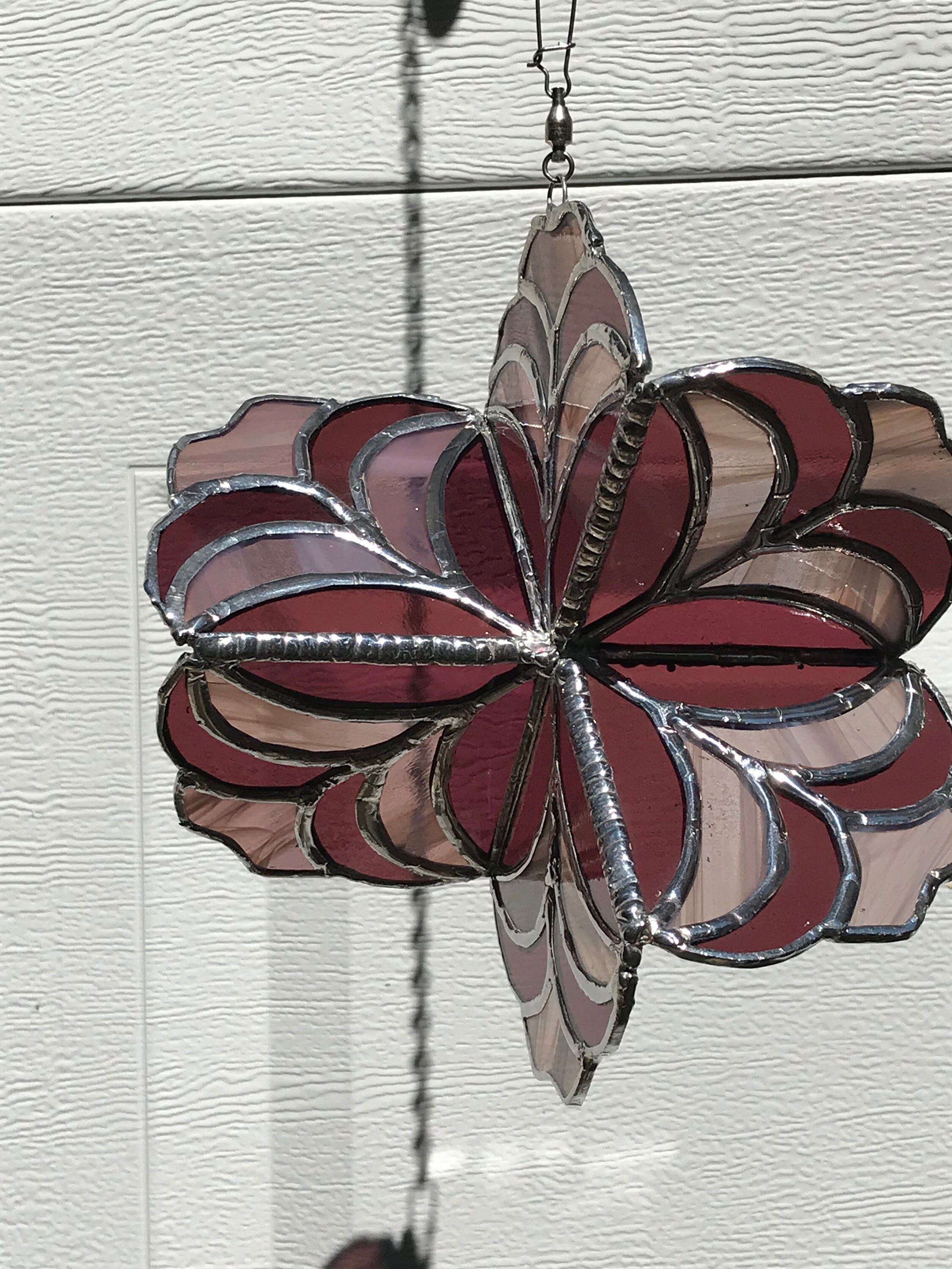 Stained Glass Wind Spinner Etsy