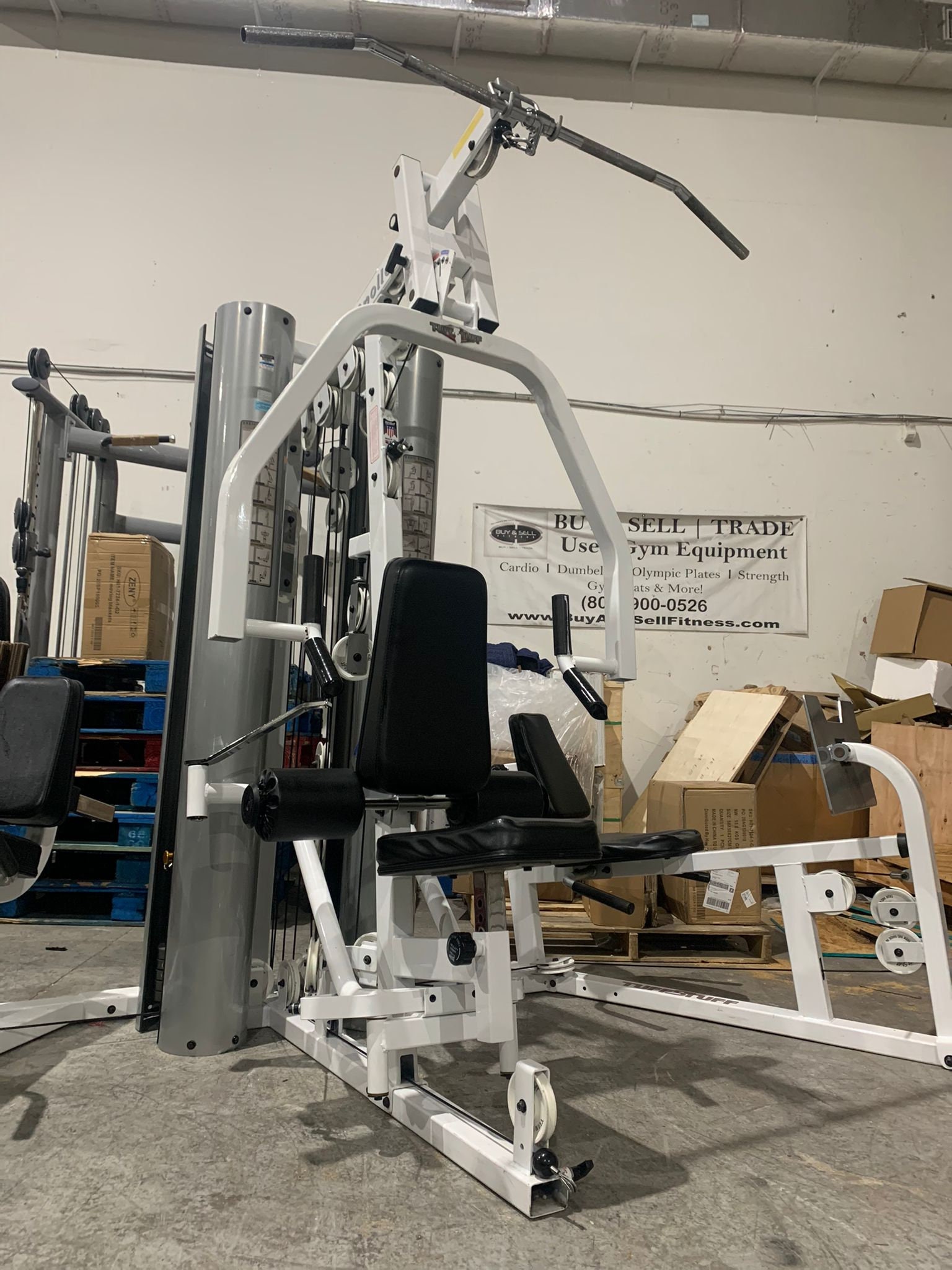Tuff Stuff Apollo 250 Multigym / Home Gym w/ Leg Press Used Etsy