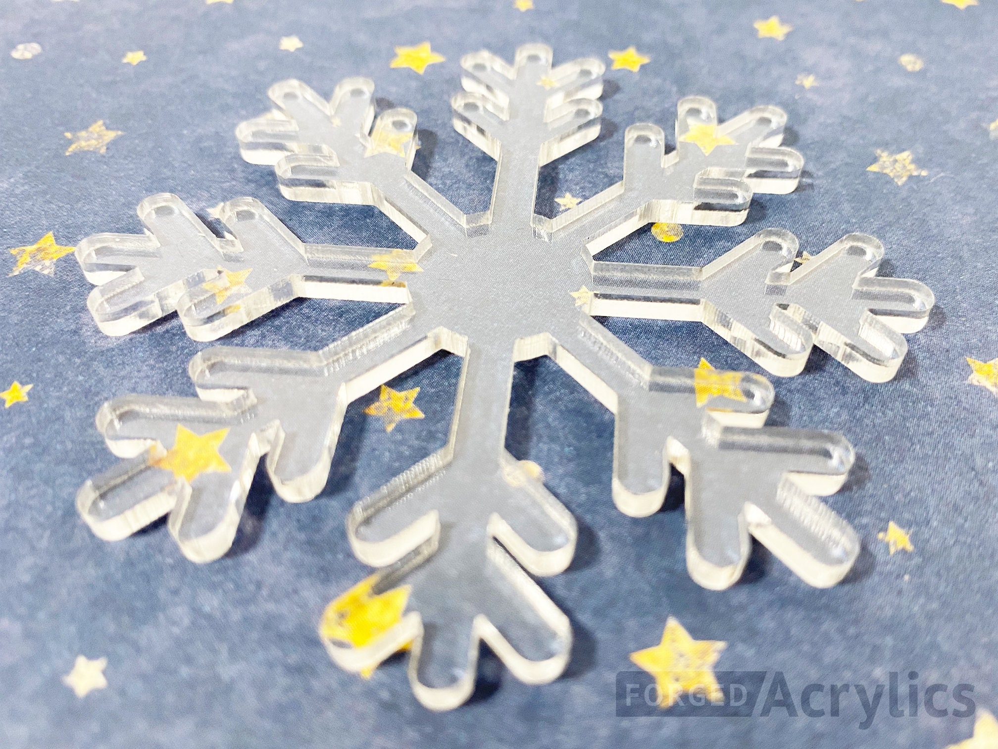 Acrylic Snowflake Shape, 3 20, Acrylic Cut Out Shapes, Acrylic Snowflake  Ornament, Clear Acrylic Snowflake Cut Out, Acrylic Snowflakes 