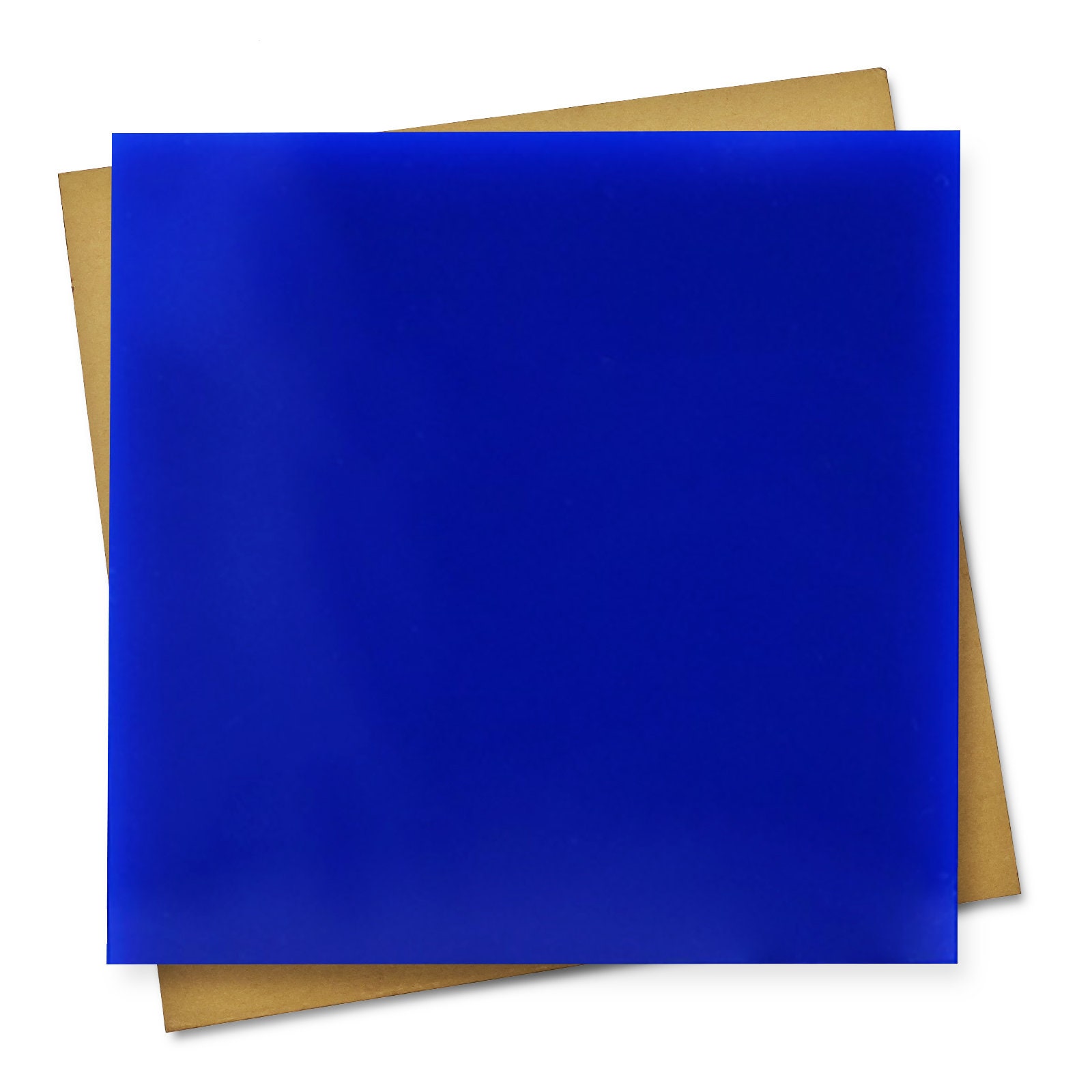 Blue 1/8 12x12 Cast Acrylic Sheets Glossy Solid Etsy Canada