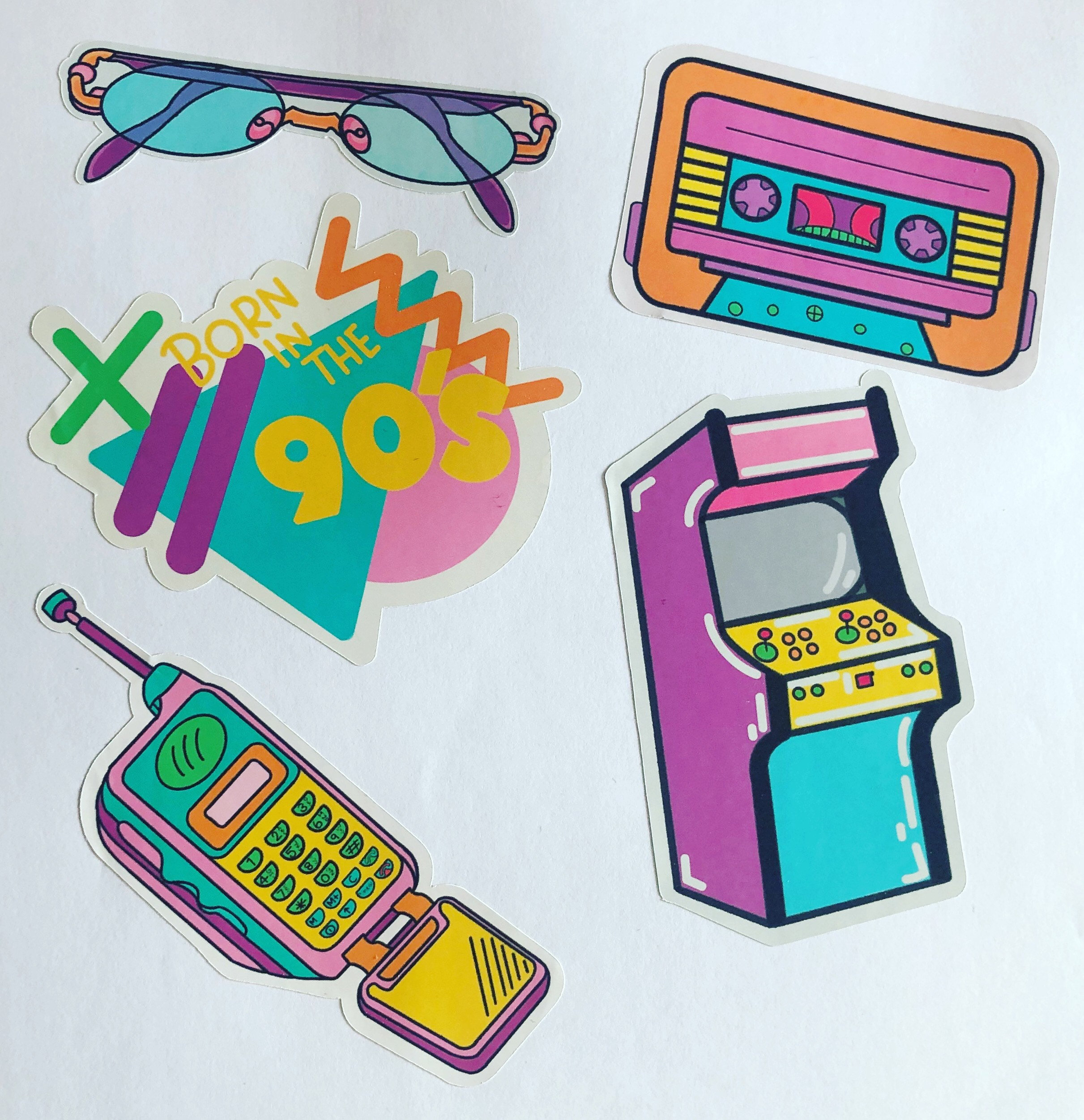 90s aesthetic sticker pack | Etsy