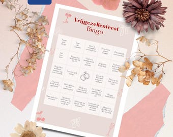 Bachelorette bingo (Dutch)