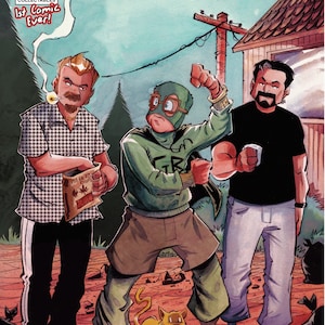 Trailer Park Boys obtiene un maldito cómic n.° 1 Portada exclusiva de Shawn Daley de AOD Collectables Devils Due Comics 2021