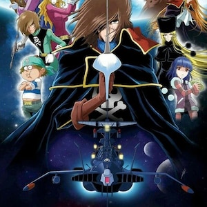 Space Pirate Captain Harlock #1 AOD Collectables exclusive Jerome Alquie cover Ablaze 2021