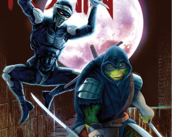 Tortugas Ninja Mutantes Adolescentes: El Último Ronin #4 (DE 5) Portada exclusiva de AOD Collectables, limitada a 450 copias. IDW 2021