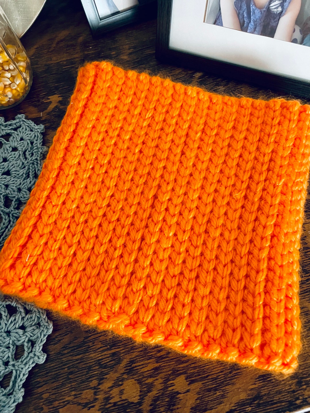 週末限定ンセール Hunter's Orange Cowl/face Neck Warmer - Etsy 小物