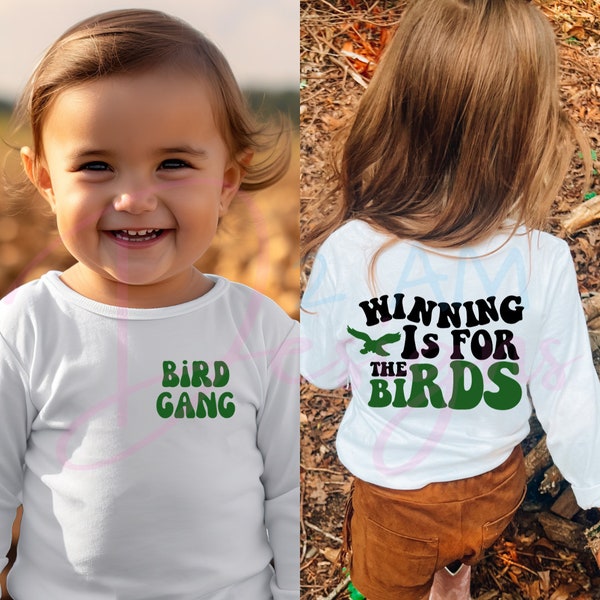 Winning is for the Birds Toddler Long Sleeve Shirt - Winning is for the Birds Baby - Toddler Philadelphia Shirt - Football Shirts for Kids