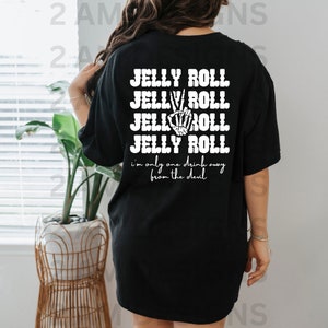 Jelly Roll Shirt - Jelly Roll One Drink Away From the Devil Shirt