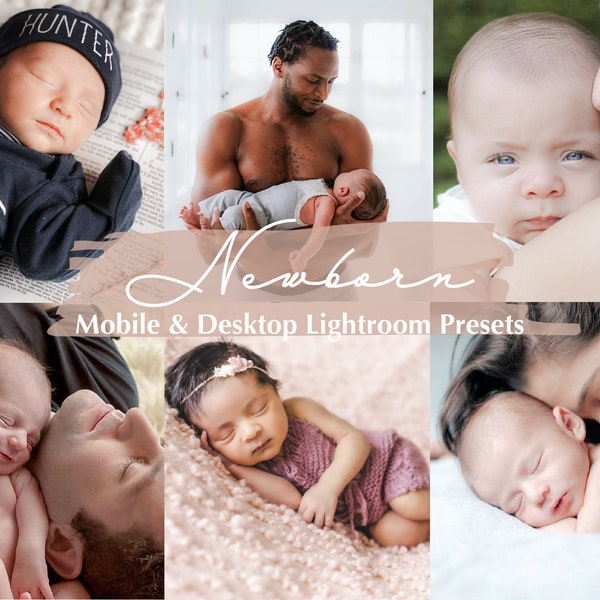 15 BABY presets, Newborn presets, lightroom MOBILE presets, DESKTOP lightroom presets, instagram filters, bright presets, newborn filters