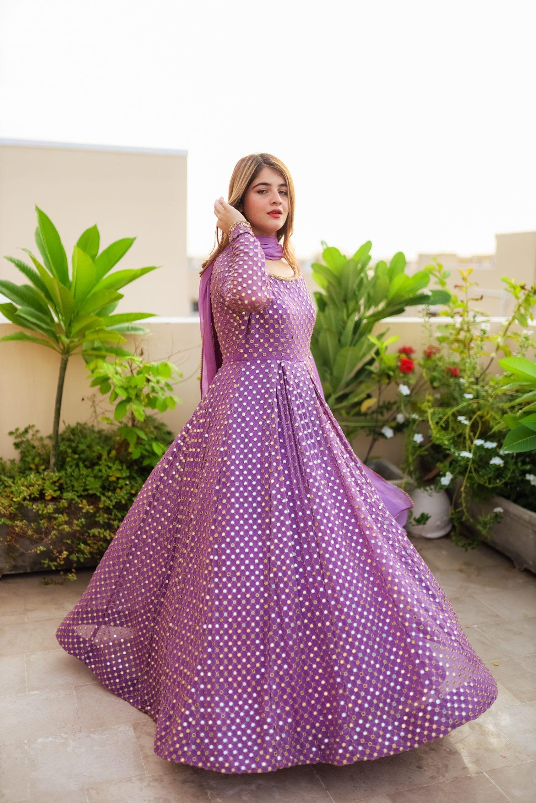 Shumaylah Anarkali Set main image 0