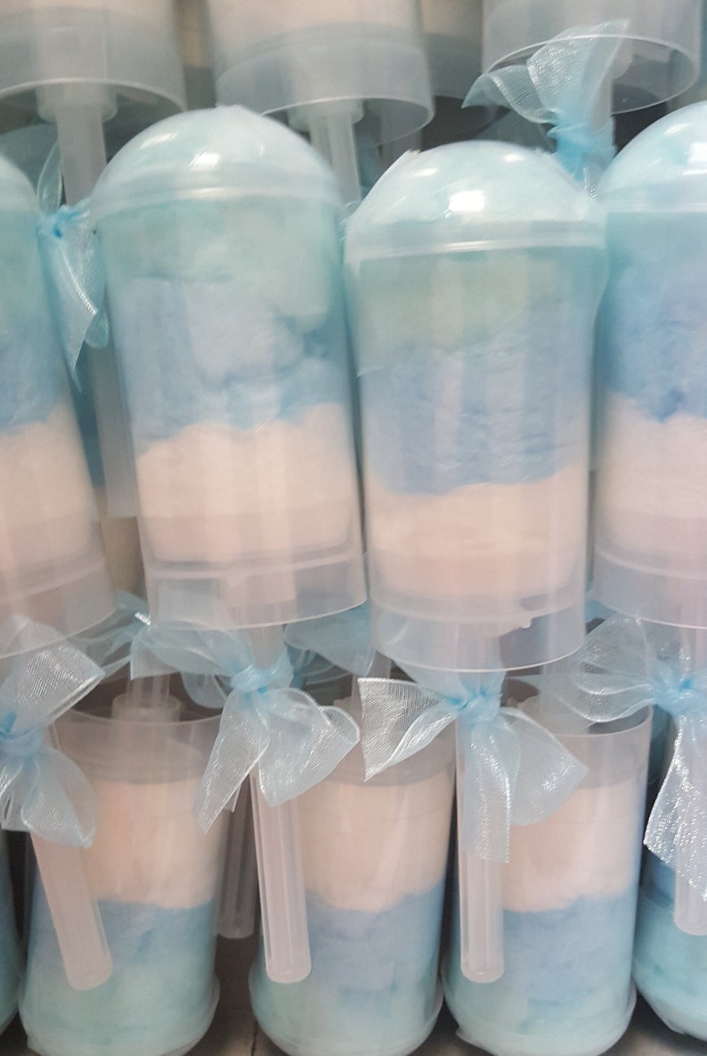 12 Cotton Candy Push Pop Party Birthday Wedding Favors Etsy