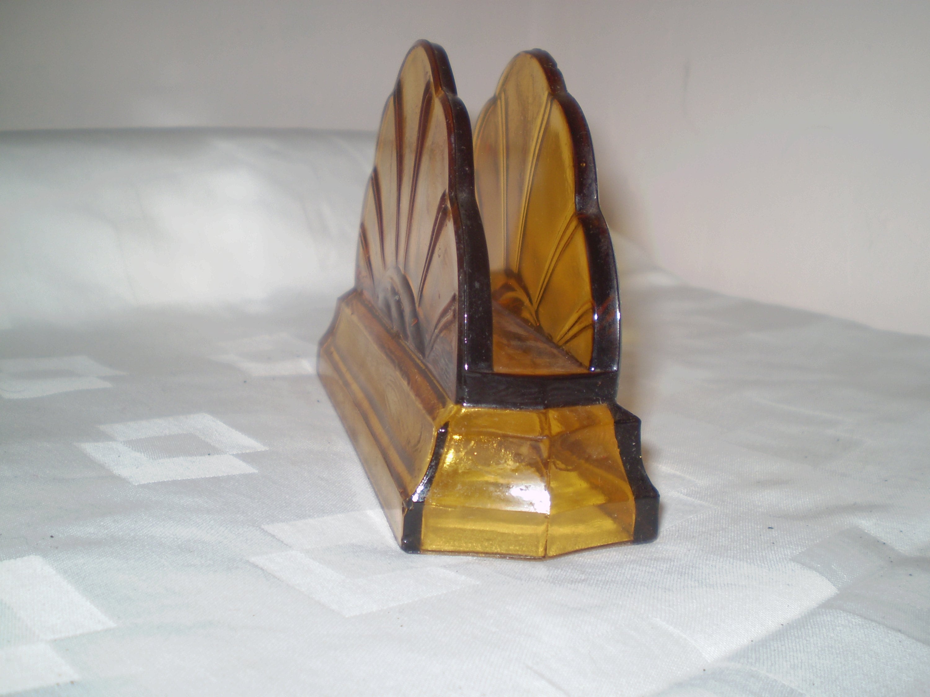 Pink Depression Glass Napkin Holder at Carole Bobbitt blog