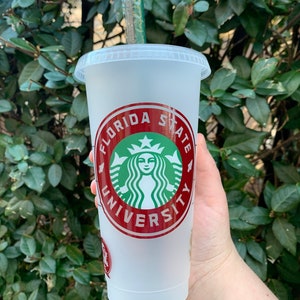 Customizable Florida State University Starbucks Cup