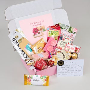 Thank You Gift Box | Just To Say Thank You | Appreciation Gift | Teachers Gift | Relax Care Package| Self Care Gift Box | Pamper box,Spa box