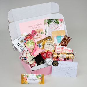 Presente PROUD OF YOU, Pacote de cuidados de luxo para ela, Parabéns, Novo emprego, Nova casa, Promoção, Graduação, Exames aprovados, Presente para teste de direção