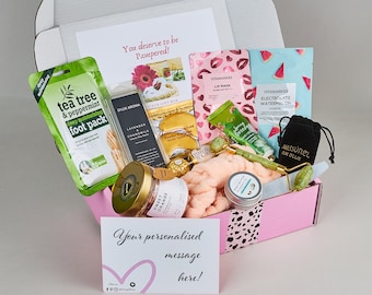 Pamper Gift Box, Pamper Hamper, Care Package, Christmas Gift Box, Mother’s Day, Birthday Self care box, Hug in a Box Gift, June Birthday Box