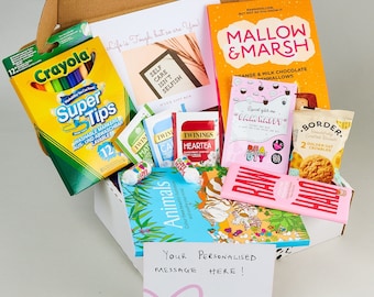 Animal Colouring Gift Box: Relaxation & Self Care Set