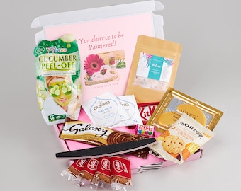Tired Mum Pamper Gift Box: Relaxation Hamper, Self care for women gift set