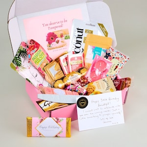Birthday Spa Gift Box: Self Care Pamper Hamper