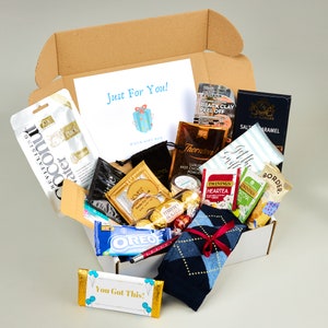 You Got This Gift Box for Him: Pamper Spa, Chocolate & Socks
