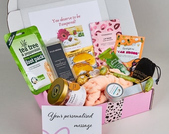 HUG in a Box, Pick Me Up Hamper, Valentine’s Gift for Her, Cheer Up, You Got This, Gift for Friend, Thinking of You, Mother's Day Gift Box