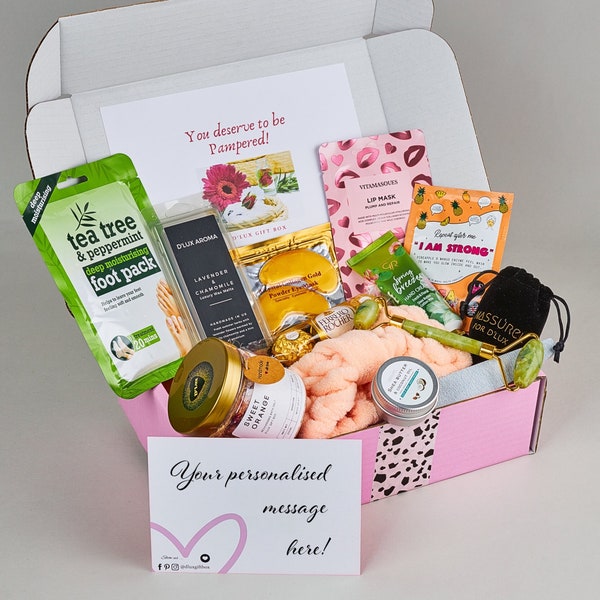 HUG in a Box, Pick Me Up Hamper, Valentine’s Gift for Her, Cheer Up, You Got This, Gift for Friend, Thinking of You, Mother's Day Gift Box