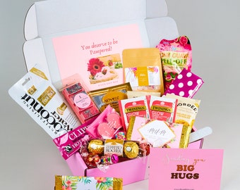 Muttertags-Spa-Geschenkbox: Verwöhnkorb mit Tee & Leckereien