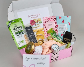 Stress Relief Care Package, Good luck exam, Birthday hamper for her, mum best friend women, self care spa gift set, Relaxing pamper gift box