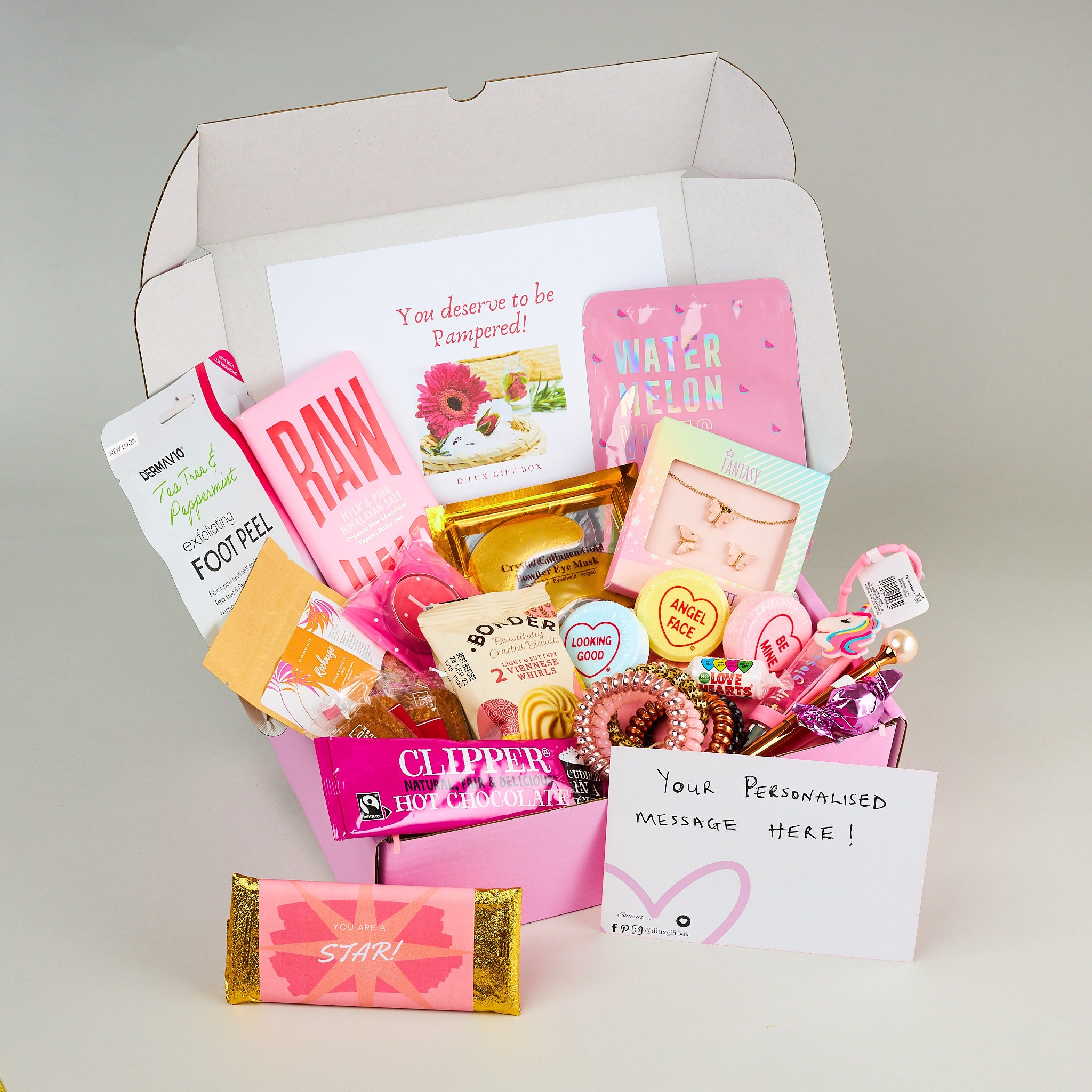 TEENAGE Girl Spa Birthday Box / Regalo de Pascua / Regalo de cumpleaños  para niñas / Cesta de mimos para adolescentes / Regalo de spa en casa /  Caja de pijamas /