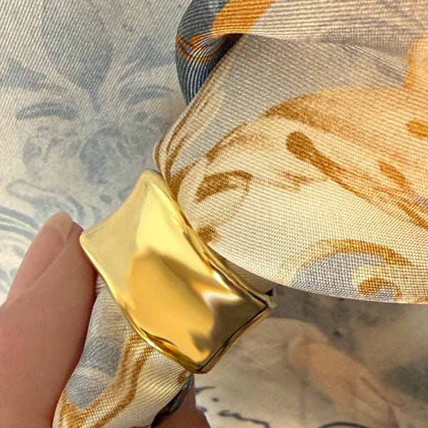 Opera Scarves Scarf Ring