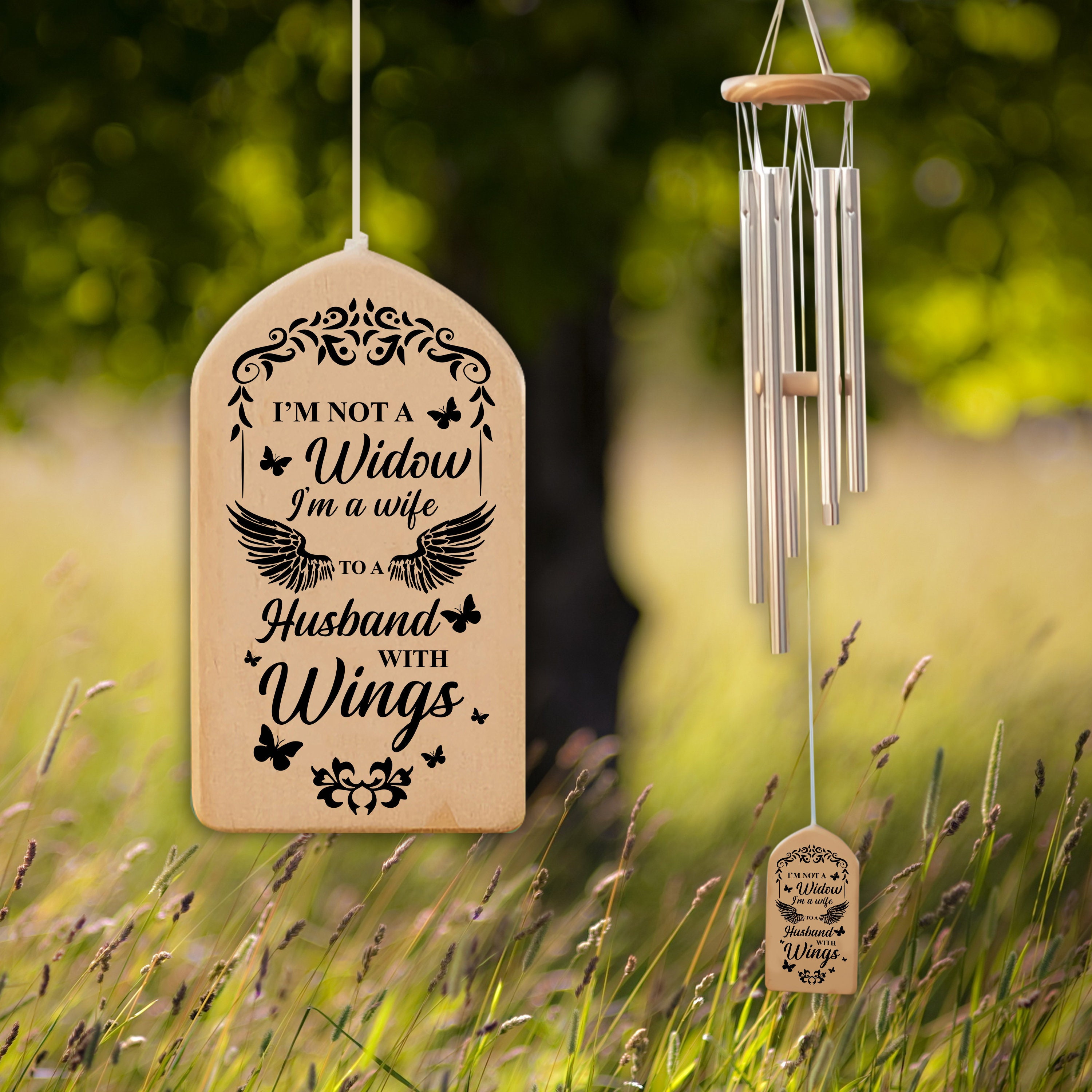 Memorial Wind Chime Bereavement Gift In Loving Memory Etsy