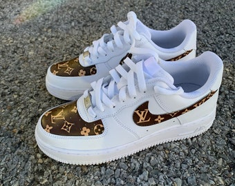 louis vuitton custom air force 1s
