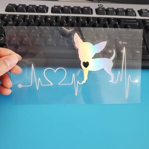 Chihuahua Holographic Decal