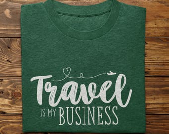 Travel Agent tshirt, travelling business apparel, wanderlust shirt, vacation planner shirt, travel agent gear, gift for travel agent,